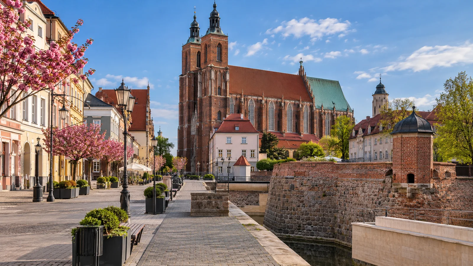 Historyczne centrum Nysy i bazylika