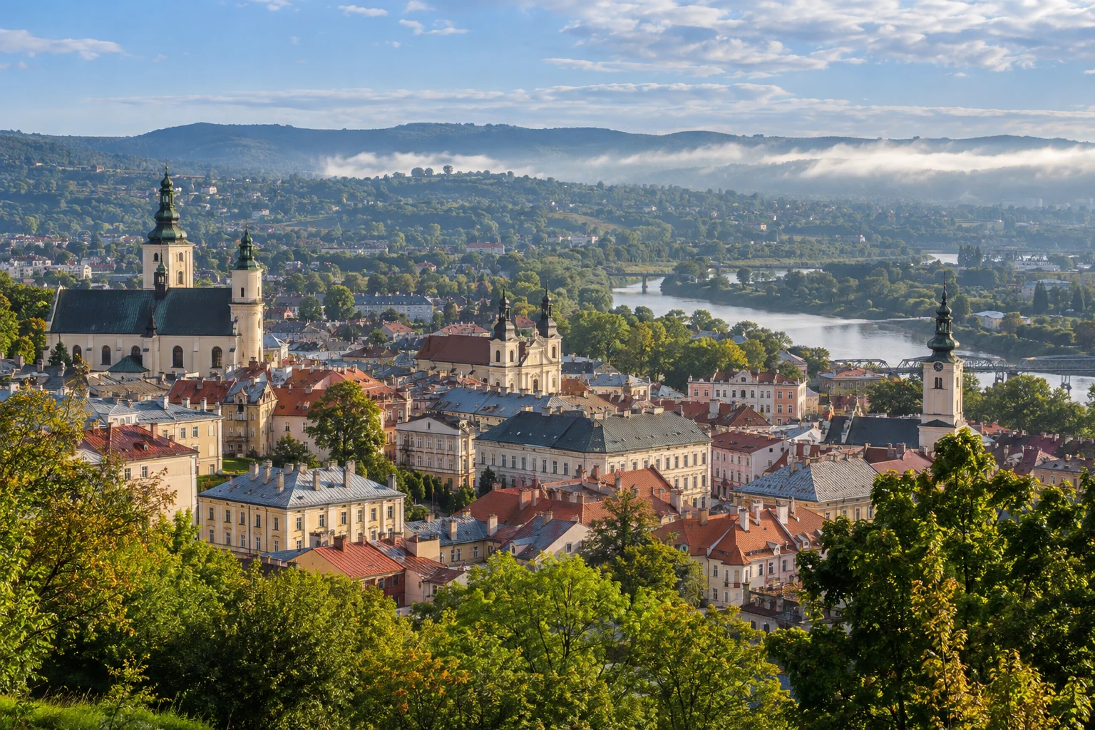 Przemyśl ze starówką, wzgórzami i doliną Sanu