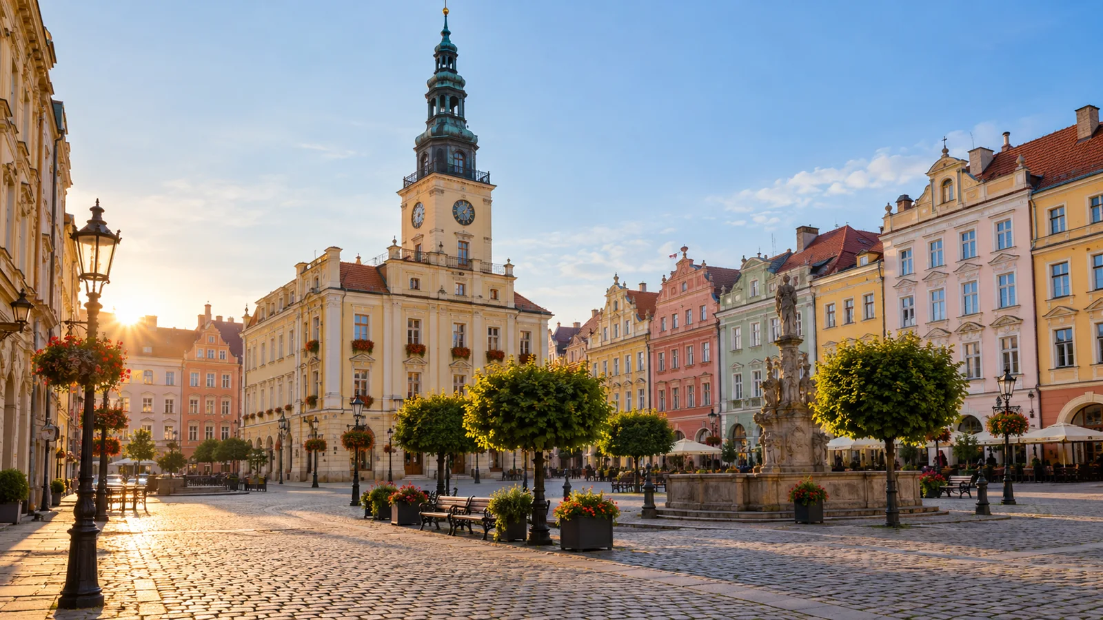 Historyczny rynek w Świdnicy