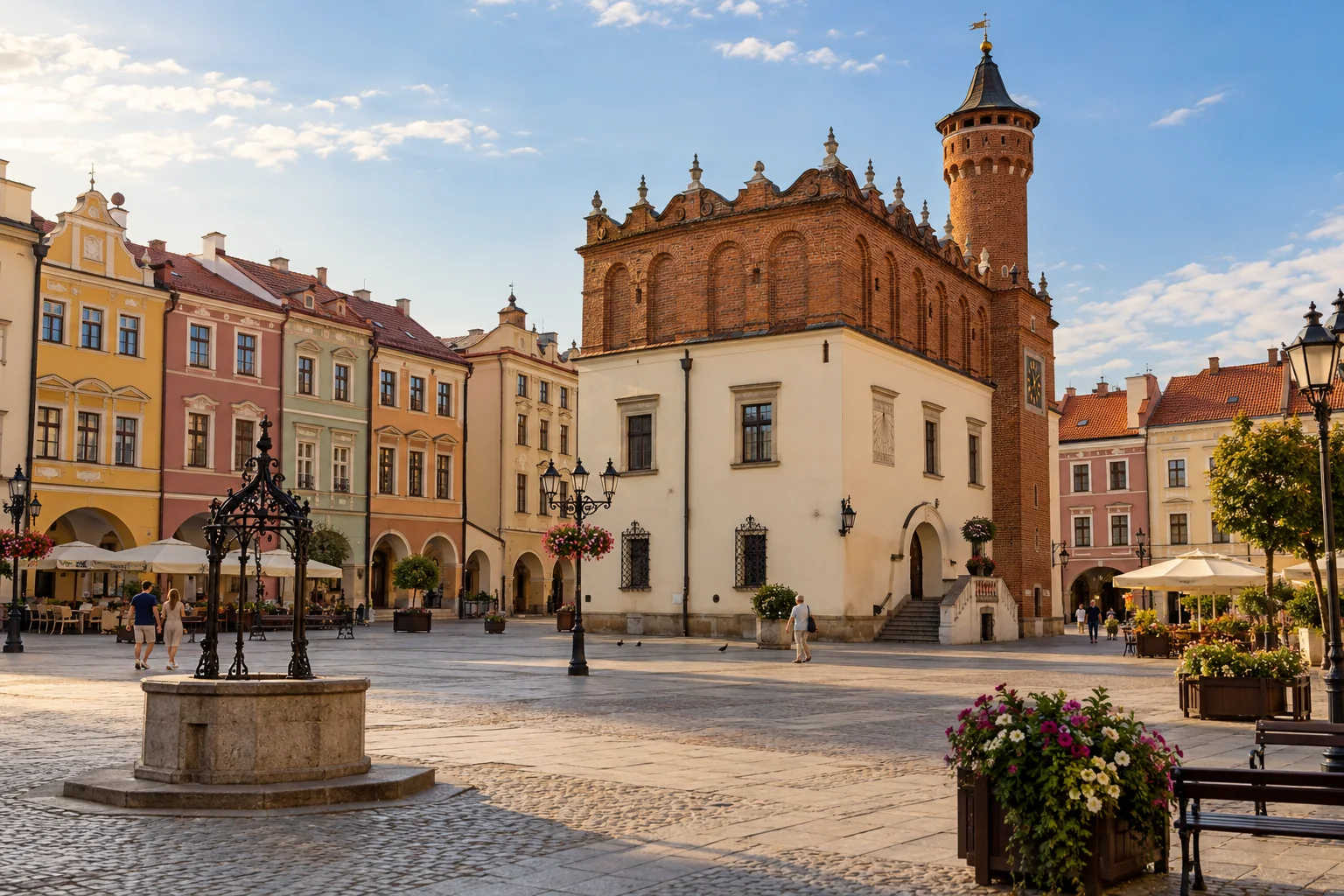 Renesansowy rynek i ratusz w Tarnowie