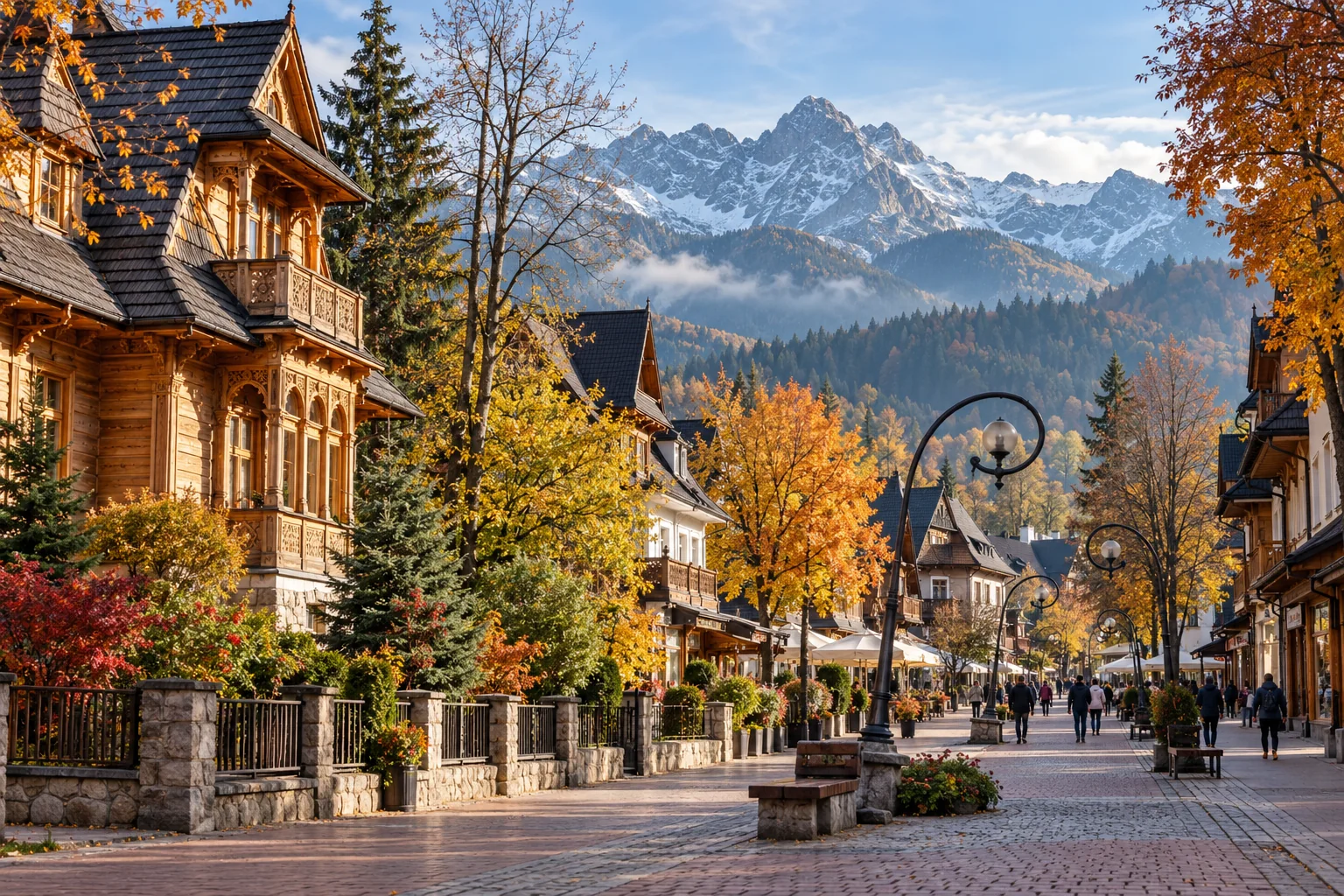 Zakopane i Tatry w jesiennym świetle